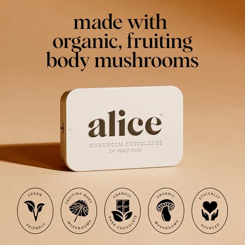 Alice Mushrooms: Functional Mushroom Chocolate