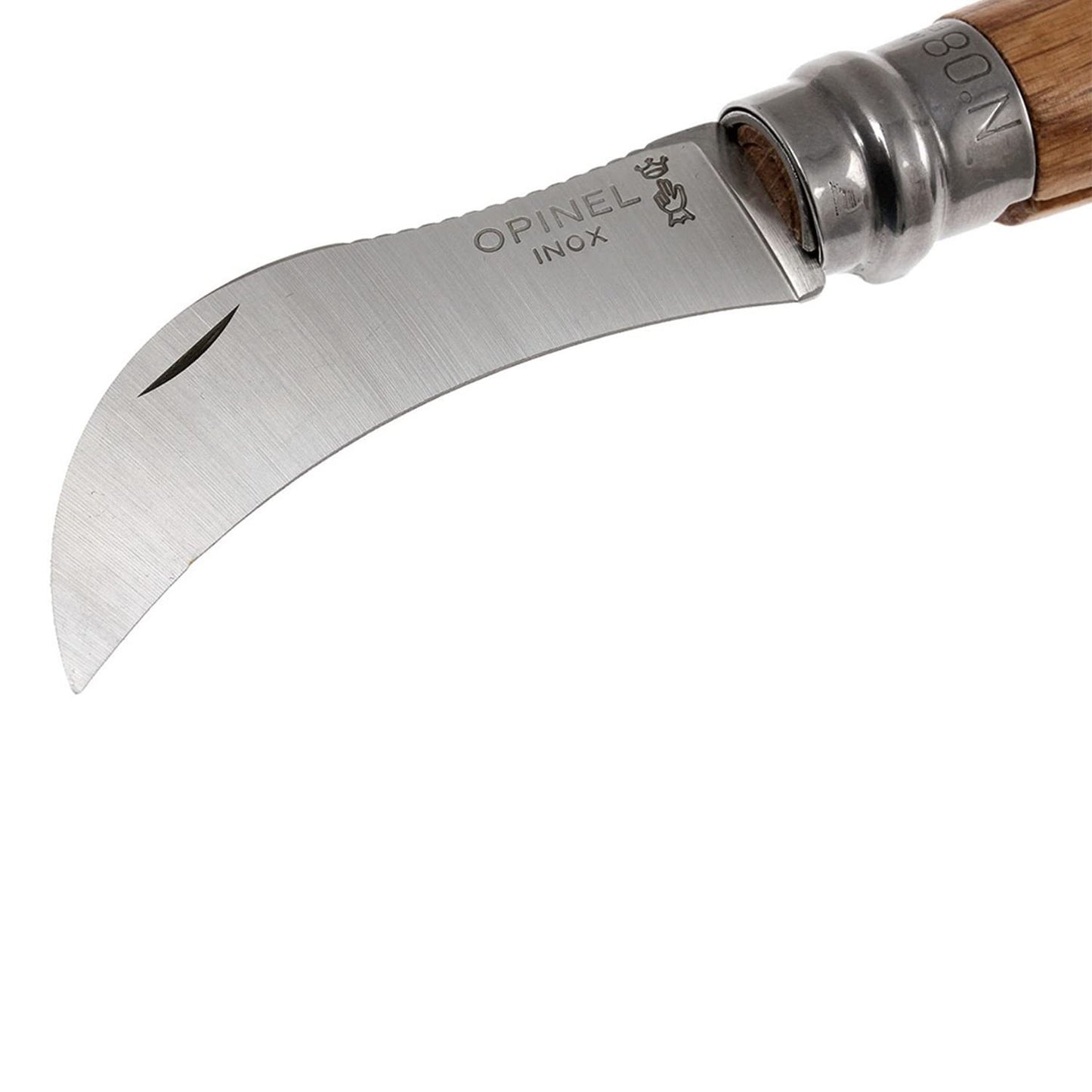 Opinel No. 08 Mushroom Knife – Beechwood Handle