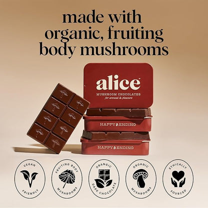 Alice Mushrooms: Functional Mushroom Chocolate