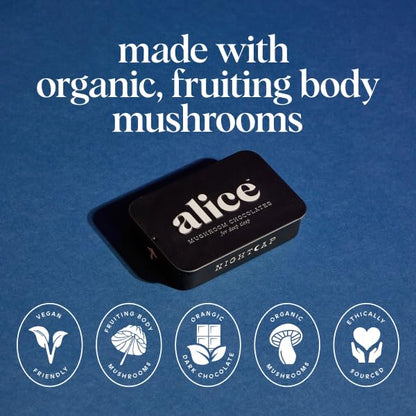 Alice Mushrooms: Functional Mushroom Chocolate