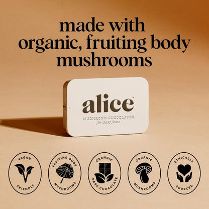 Alice Mushrooms: Functional Mushroom Chocolate