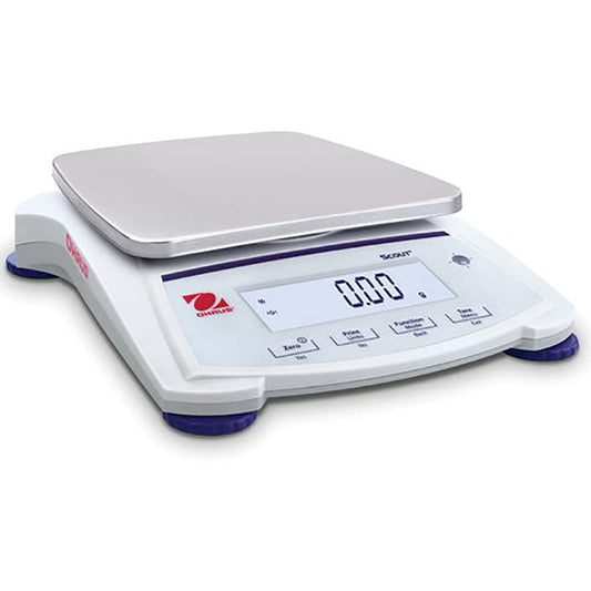 Ohaus Scout Scale for Mycology - Class II Certified, 1500g Capacity, 0.01g Precision