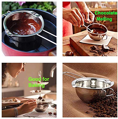 Double Boiler Pot for Crafting Mushroom-Infused Chocolate