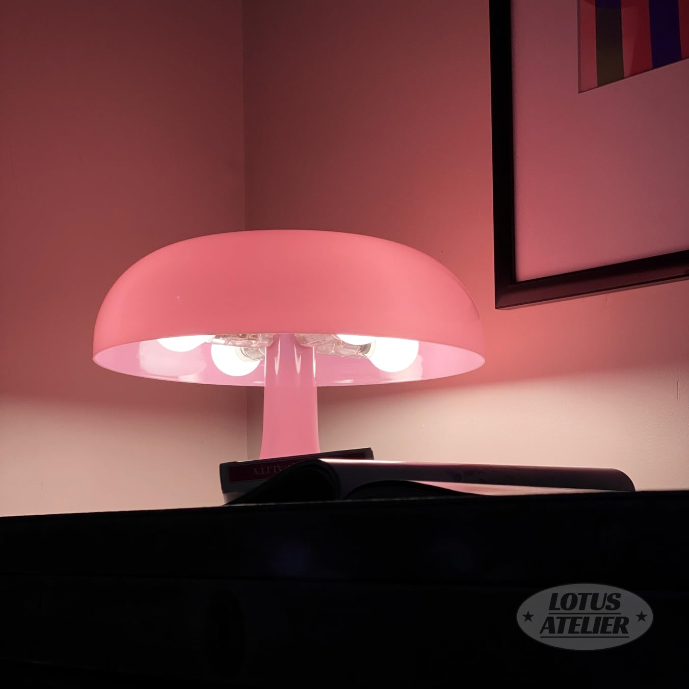 Retro Mushroom Lamp