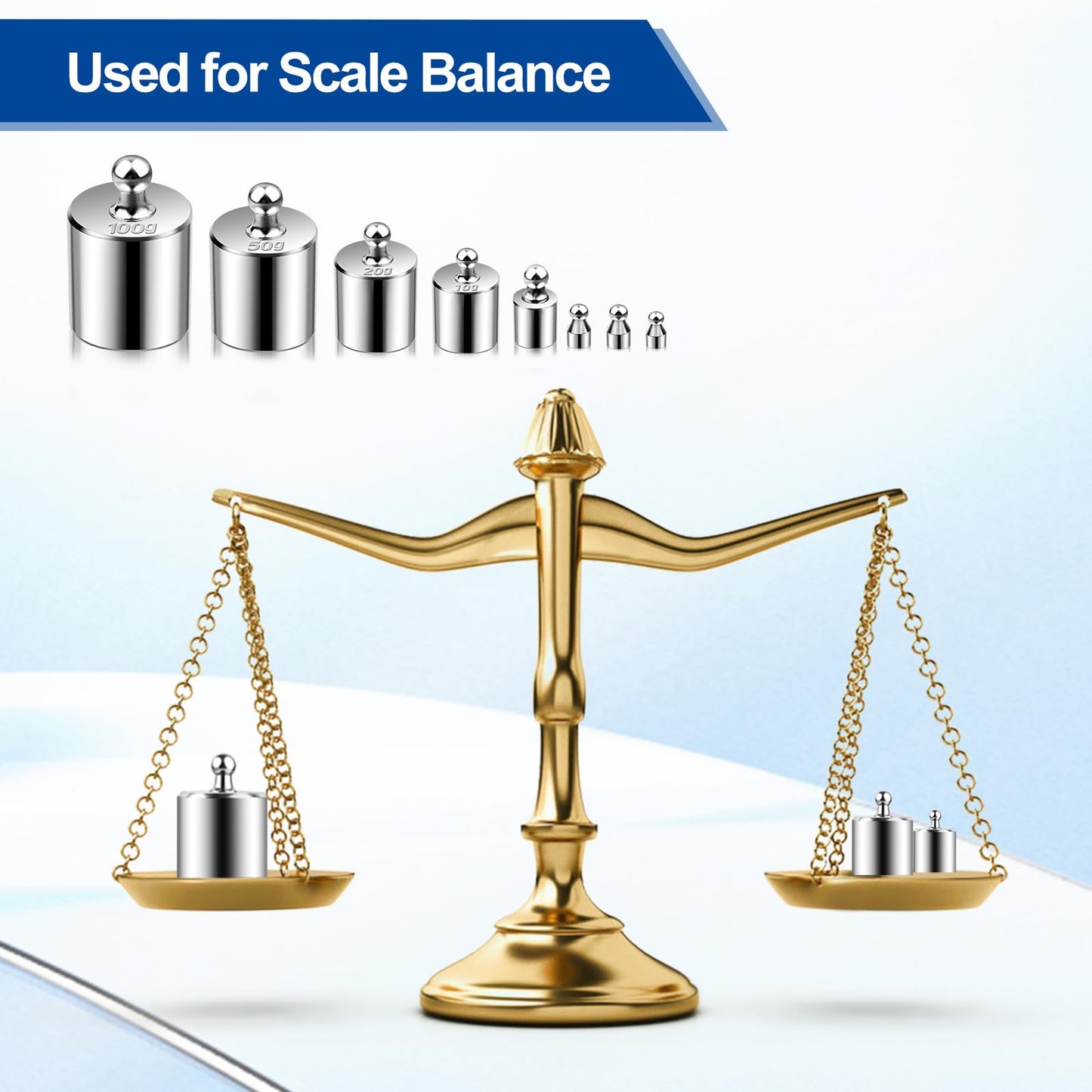 Calibration Weight Kit for Digital Scales - 10mg to 100g