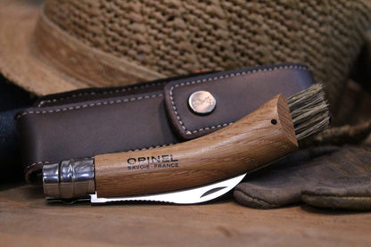 Opinel No. 08 Mushroom Knife – Beechwood Handle