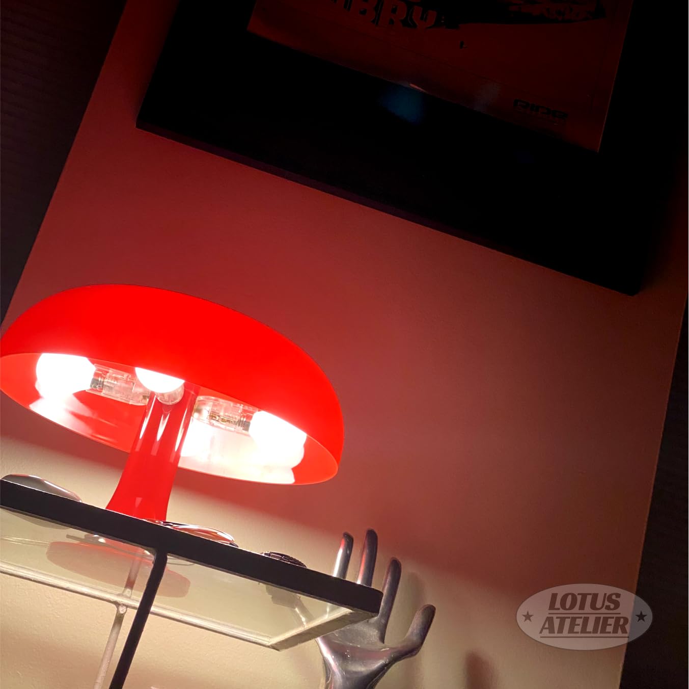 Retro Mushroom Lamp