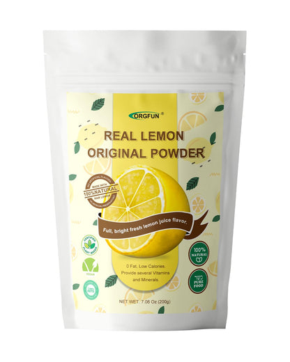 ORGFUN Original Lemon Tek Powder - 7.06 oz