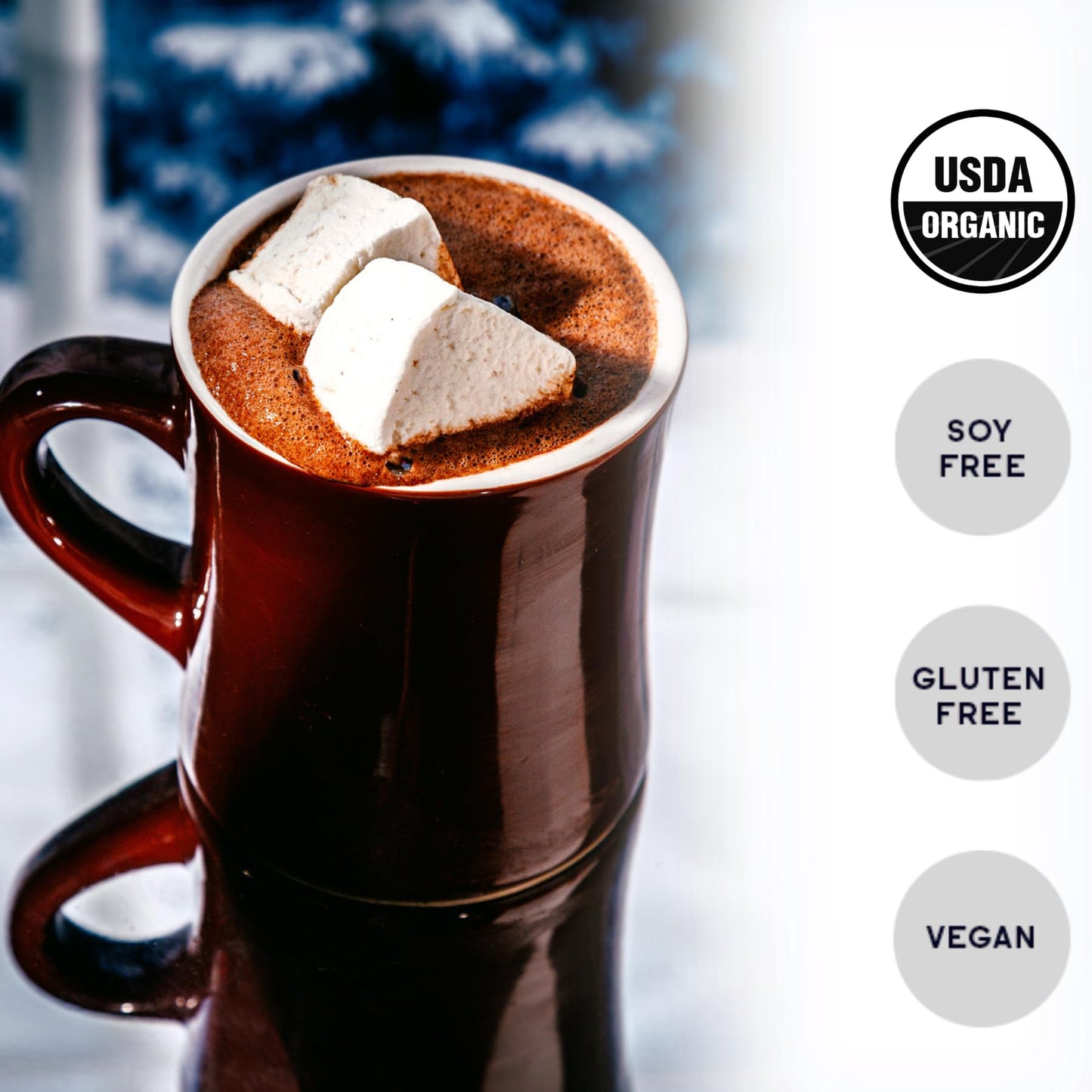 Raaka Cocoa Magic Mushroom Hot Chocolate - 5 oz. Bag (8 Servings)