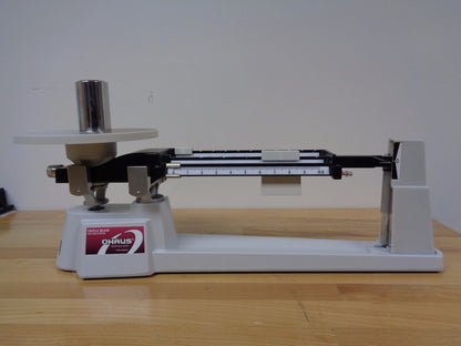 Ohaus Triple Beam Balance for Mycology - 610g Capacity, 0.1g Precision