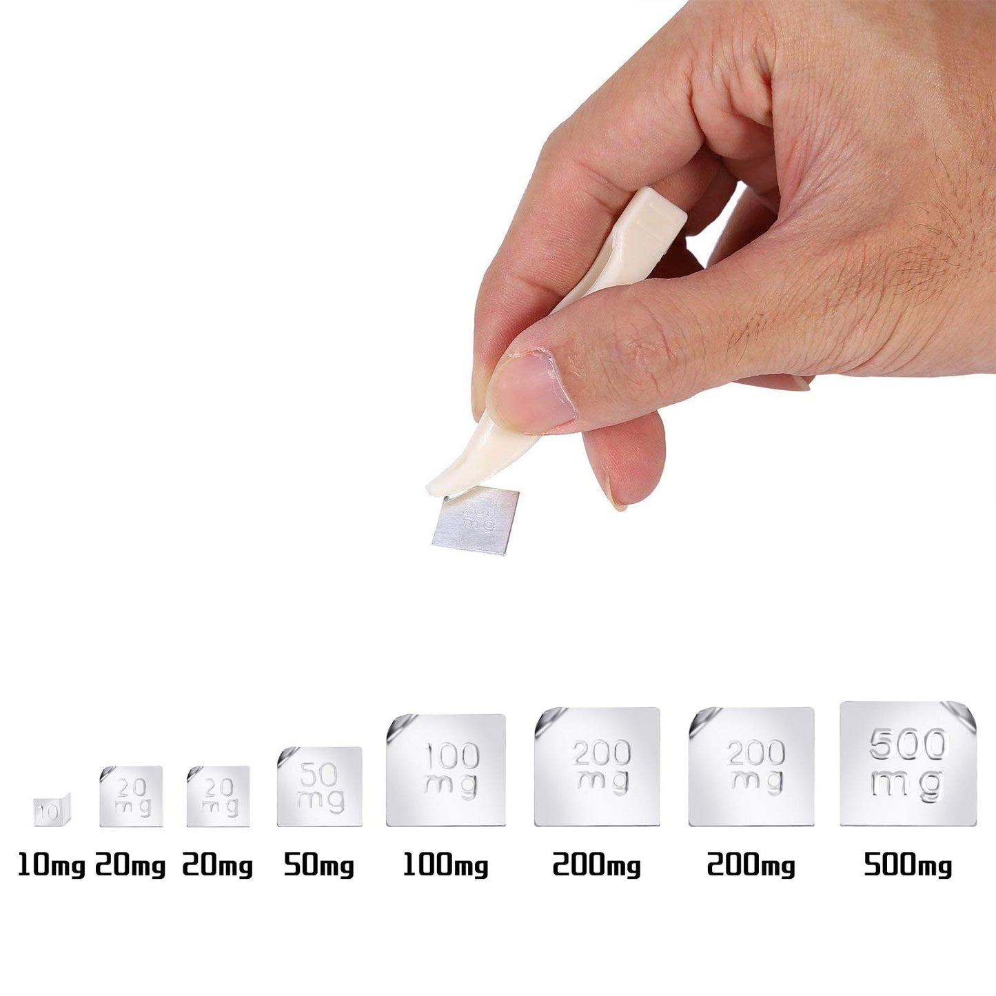 Calibration Weight Kit for Digital Scales - 10mg to 100g