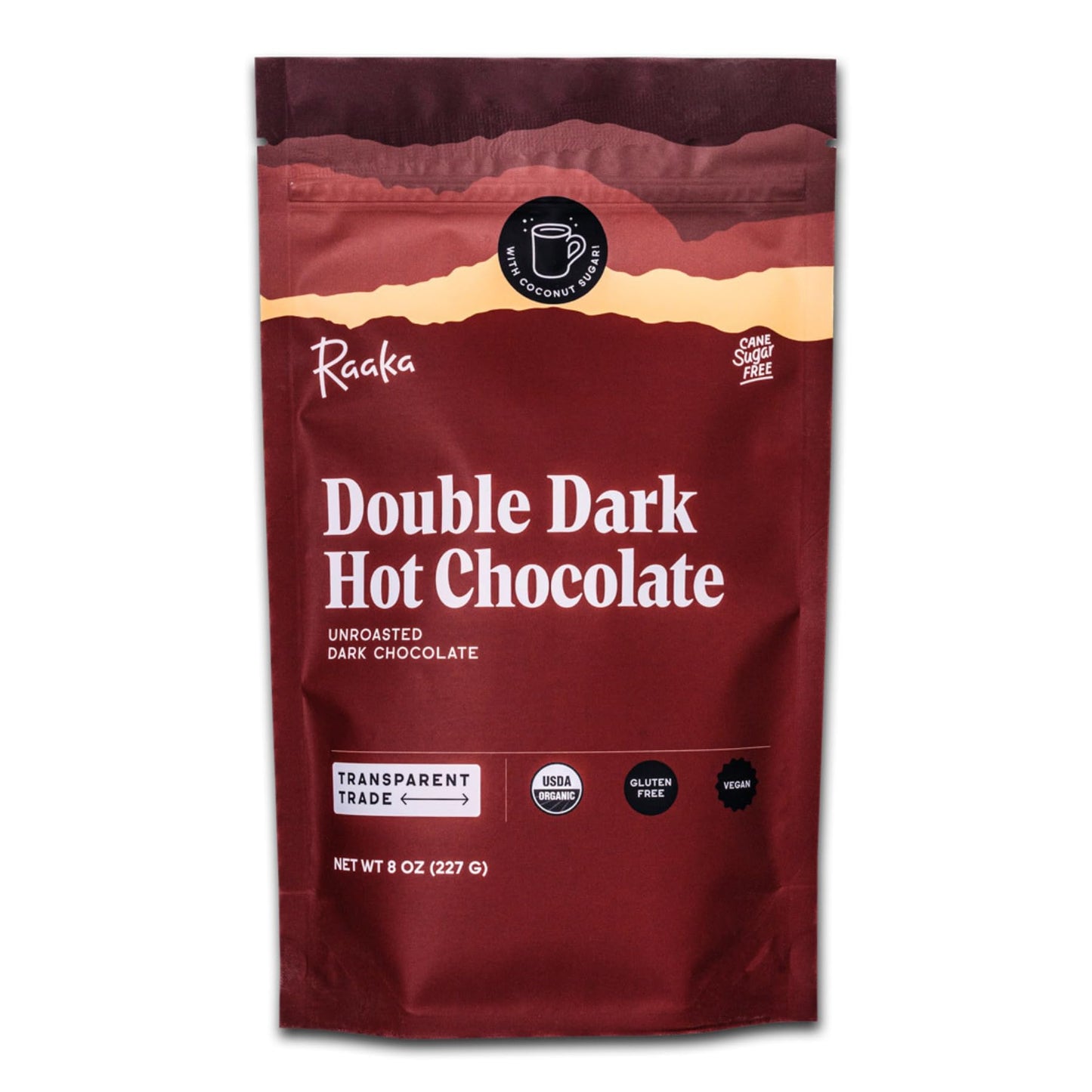 Raaka Cocoa Magic Mushroom Hot Chocolate - 5 oz. Bag (8 Servings)