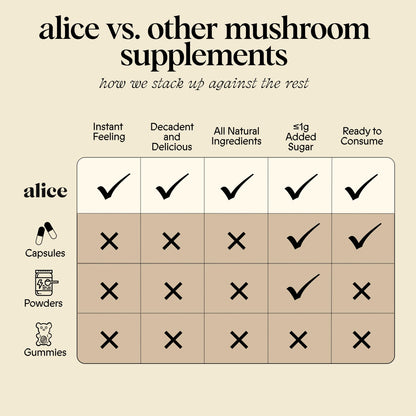 Alice Mushrooms: Functional Mushroom Chocolate