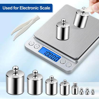 Calibration Weight Kit for Digital Scales - 10mg to 100g