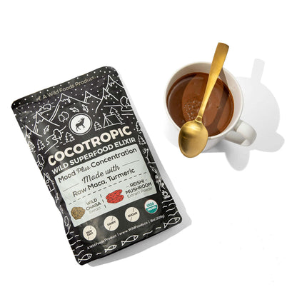 Organic Cocotropic Superfood Mushroom Hot Chocolate Mix - 8 oz