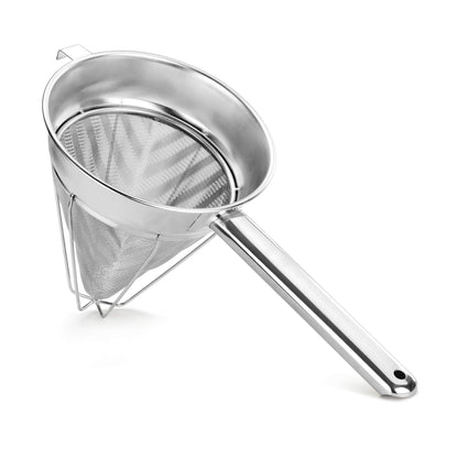 Lemon Tek 8-Inch Stainless Steel Reinforced Strainer