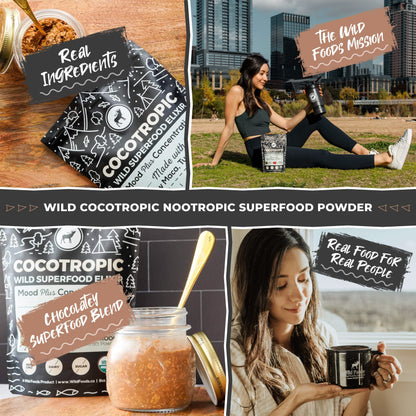 Organic Cocotropic Superfood Mushroom Hot Chocolate Mix - 8 oz